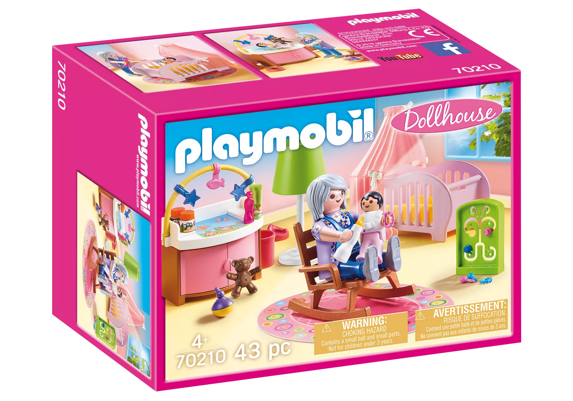Playmobil 70210 Dollhouse Babyzimmer - plegobil