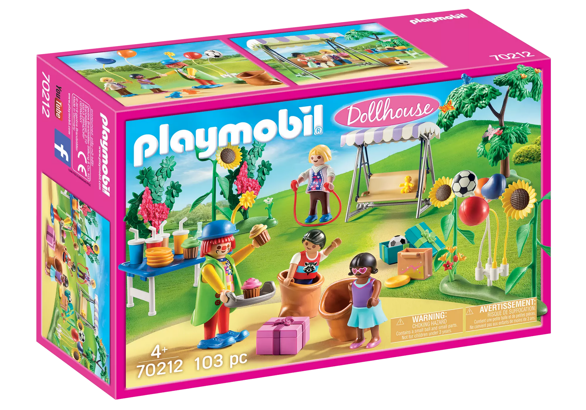 Playmobil 70212 Dollhouse Kindergeburtstag mit Clown - plegobil