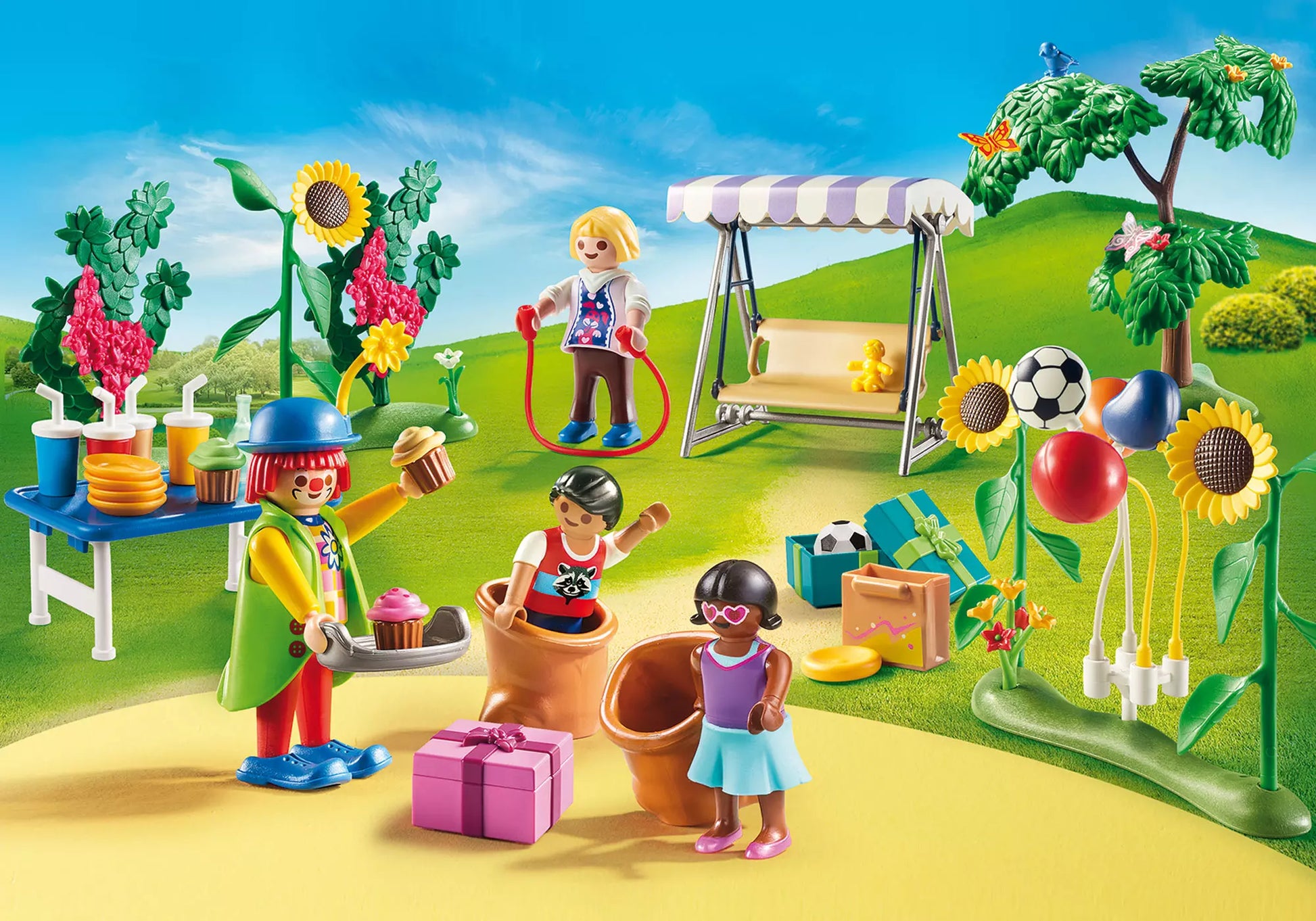 Playmobil 70212 Dollhouse Kindergeburtstag mit Clown - plegobil