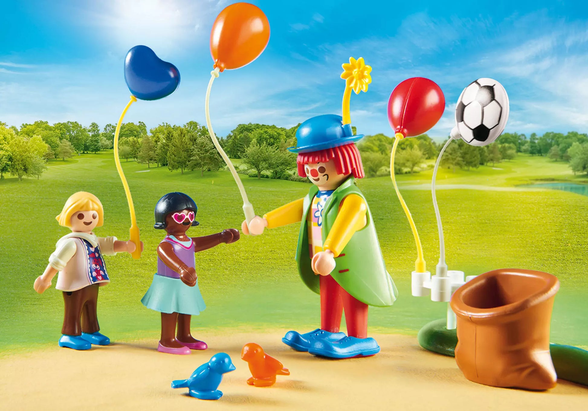 Playmobil 70212 Dollhouse Kindergeburtstag mit Clown - plegobil