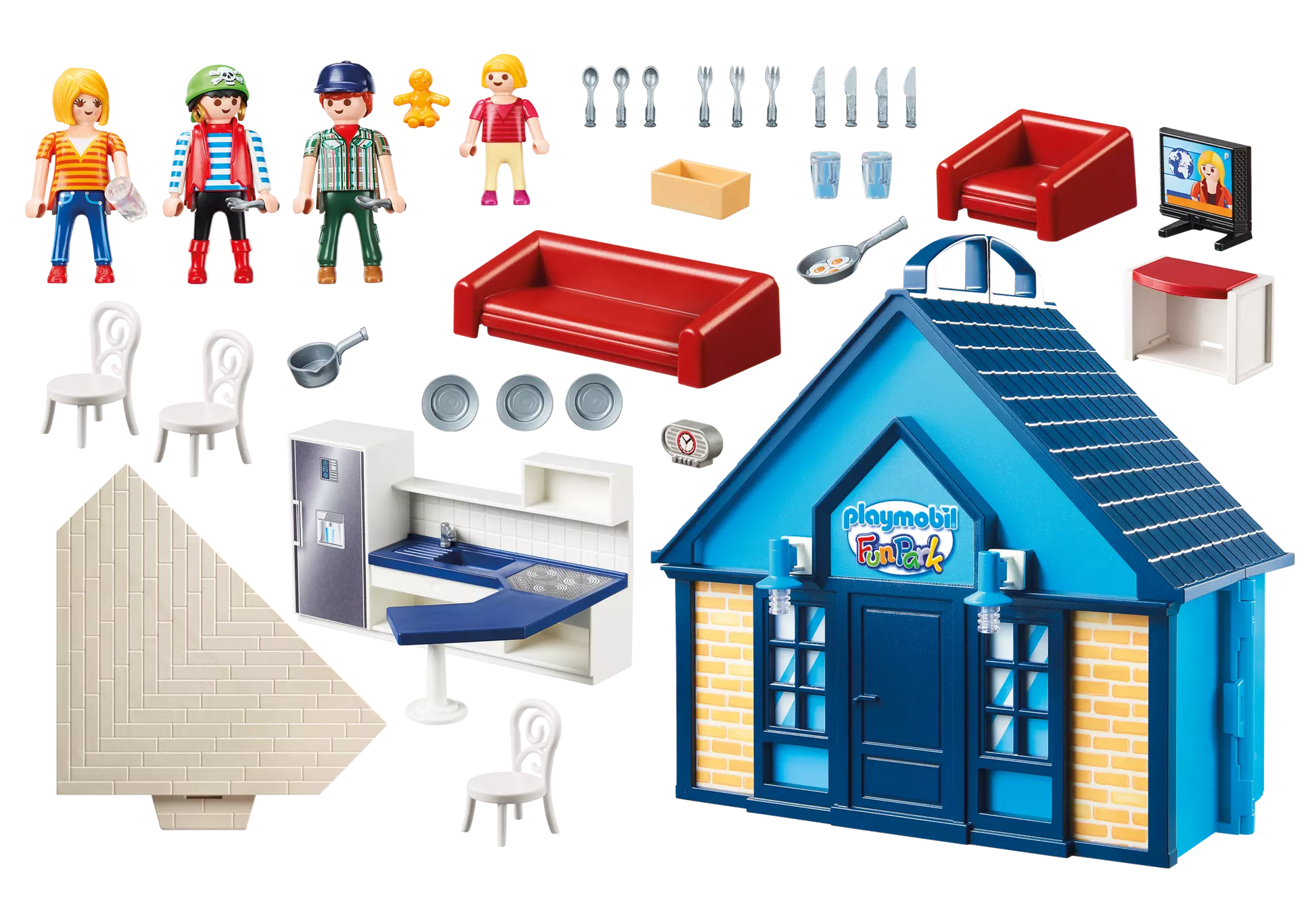 Playmobil 70219 Family Fun Aufklapp Ferienhaus - plegobil