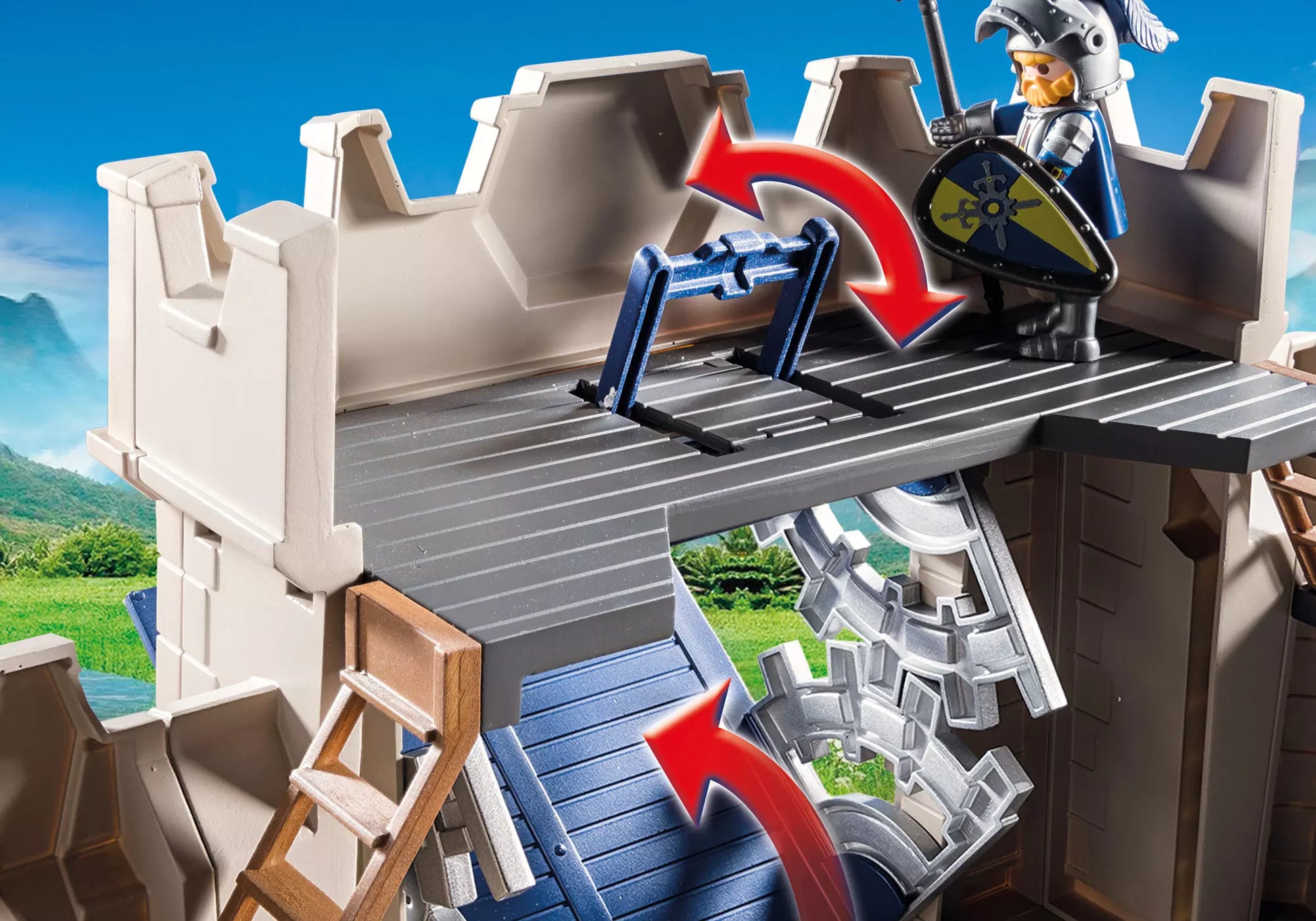 Playmobil 70220 Novelmore Große Burg der Artefaktritter - plegobil