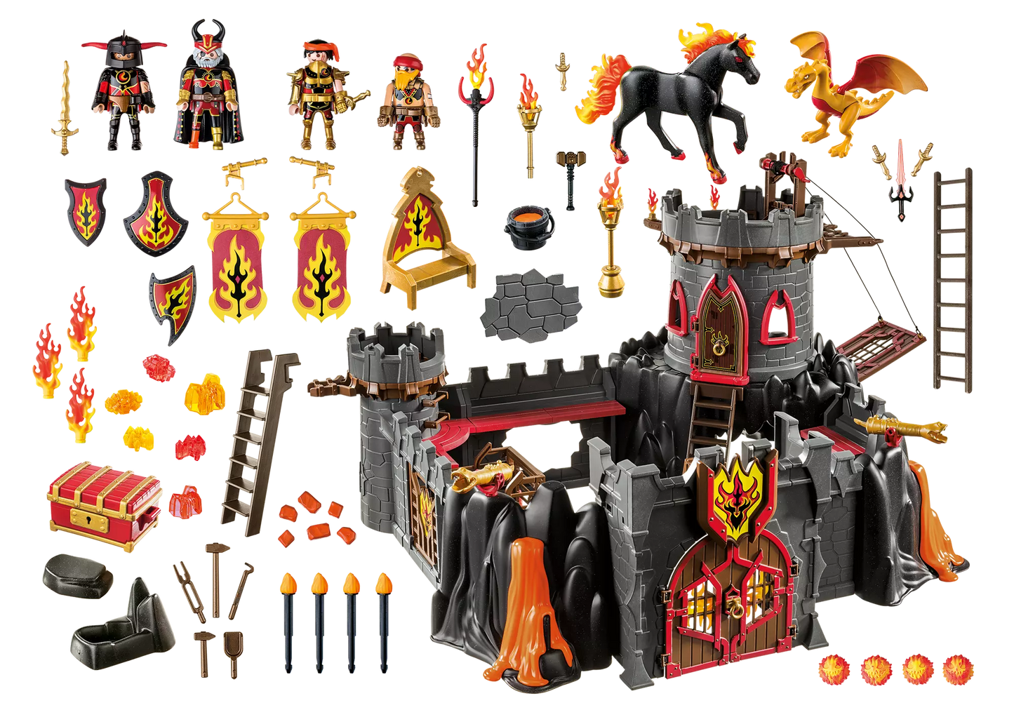 Playmobil 70221 Novelmore Festung Feuerfels - plegobil