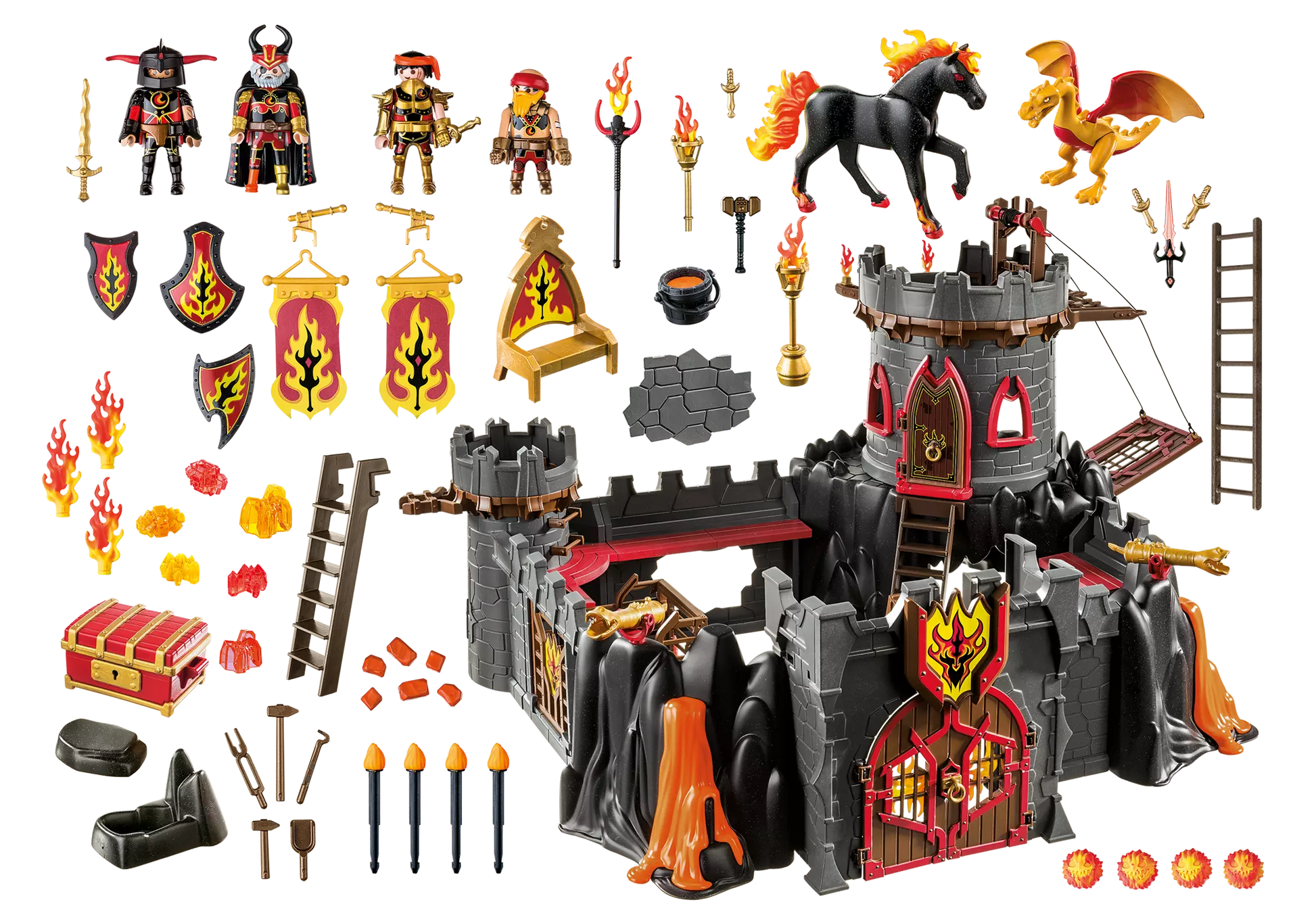Playmobil 70221 Novelmore Festung Feuerfels - plegobil