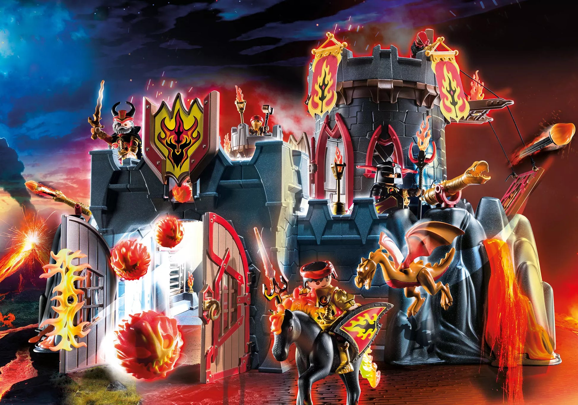 Playmobil 70221 Novelmore Festung Feuerfels - plegobil
