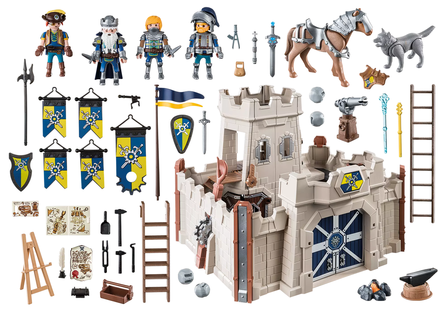 Playmobil 70222 Novelmore Große Burg von Novelmore - plegobil