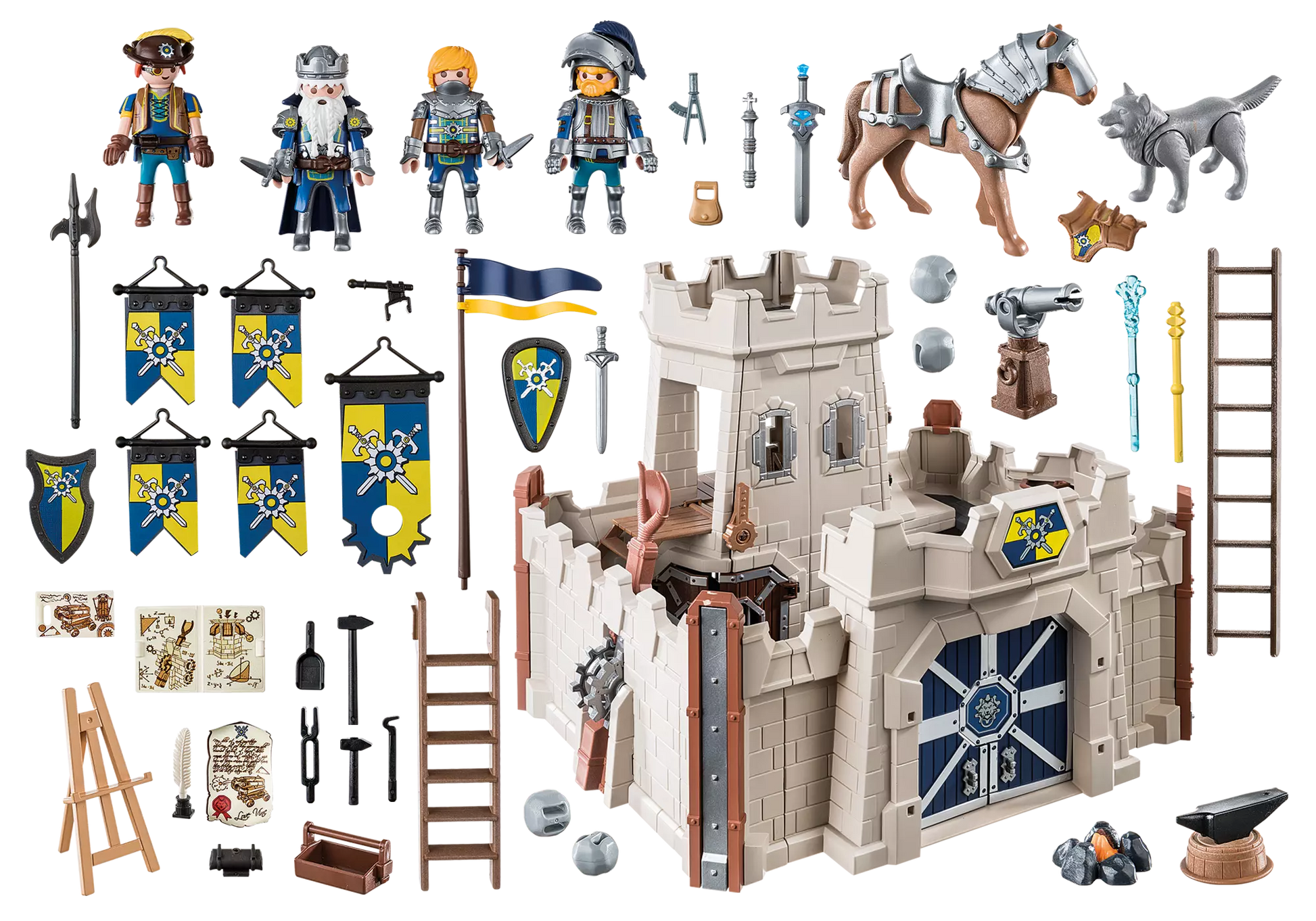Playmobil 70222 Novelmore Große Burg von Novelmore - plegobil