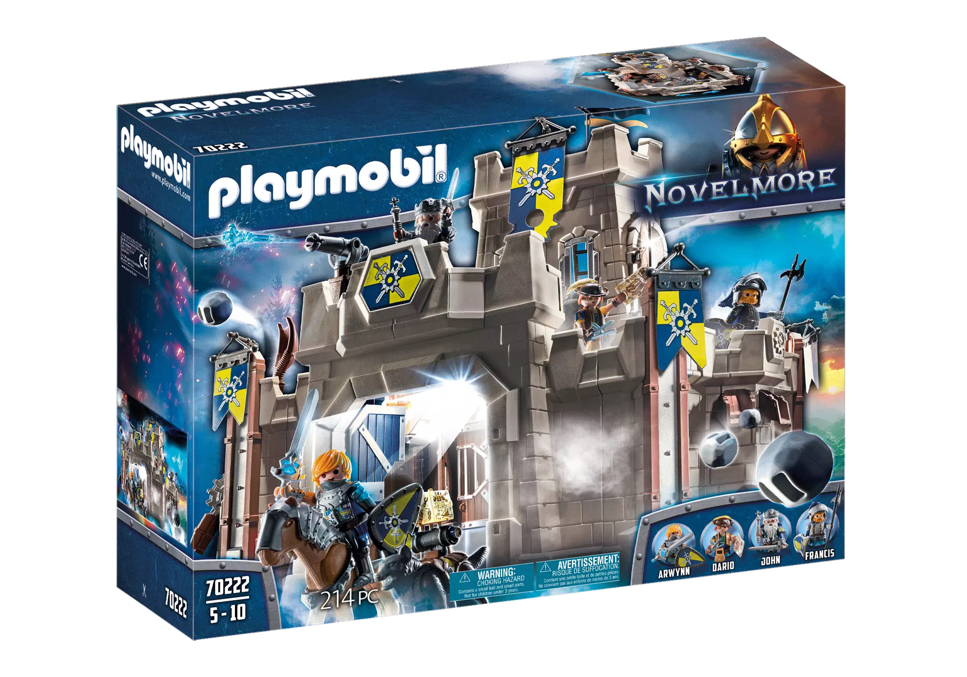Playmobil 70222 Novelmore Große Burg von Novelmore - plegobil