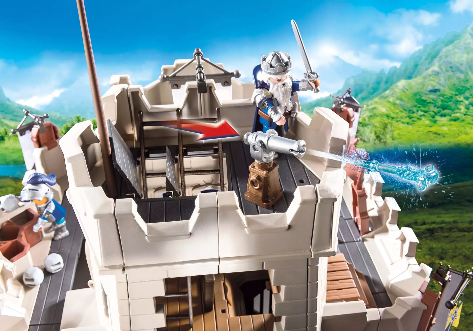 Playmobil 70222 Novelmore Große Burg von Novelmore - plegobil