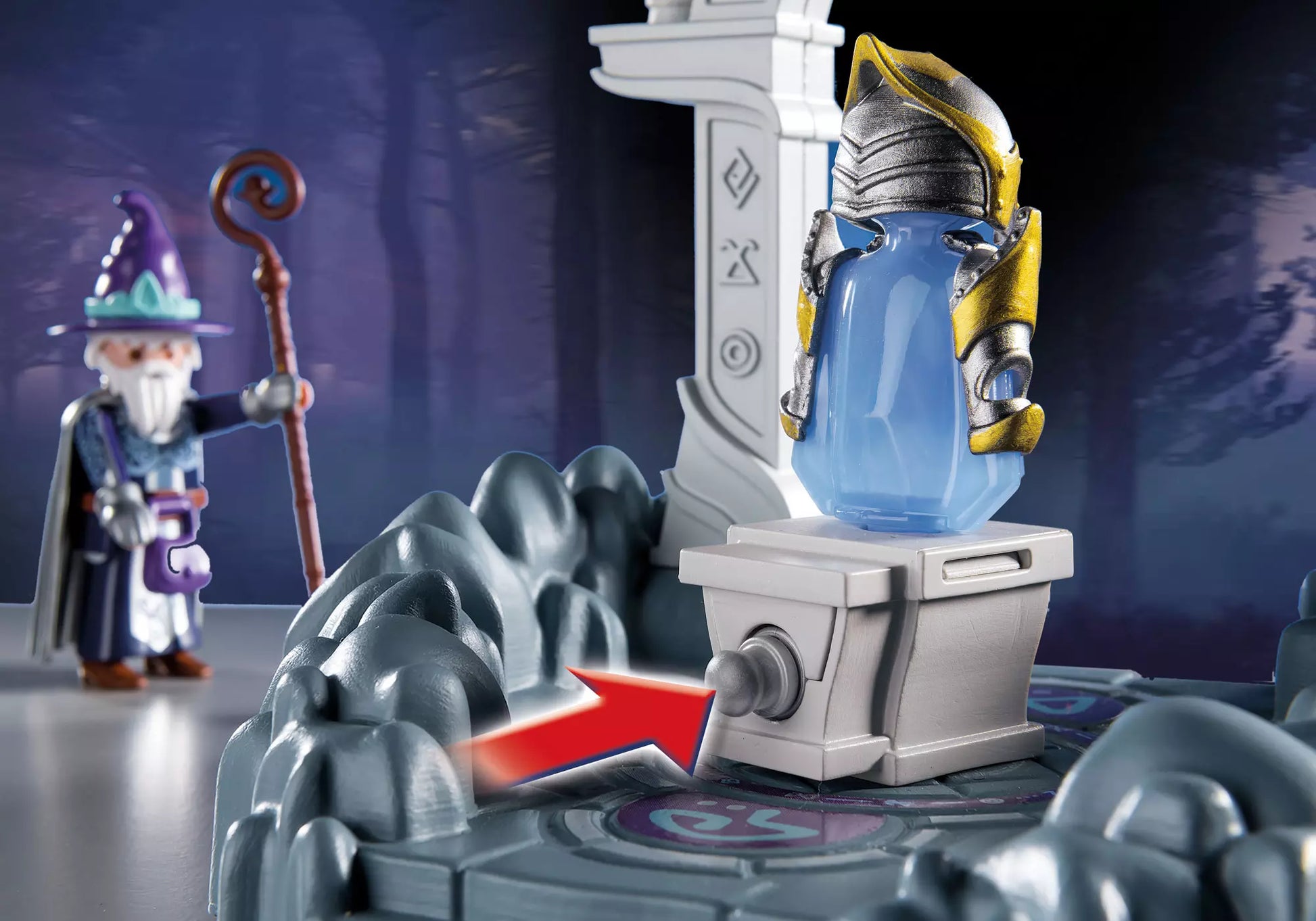 Playmobil 70223 Novelmore Schrein der magischen Rüstung - plegobil