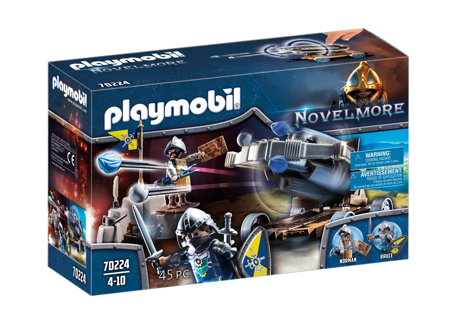 Playmobil 70224 Novelmore Geniale Wasserballiste - plegobil