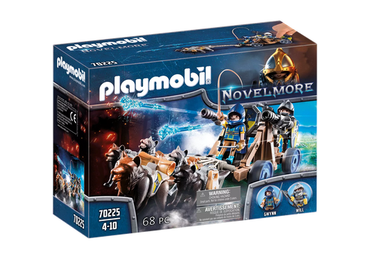 Playmobil 70225 Novelmore Wolfsgespann und Wasserkanone - plegobil