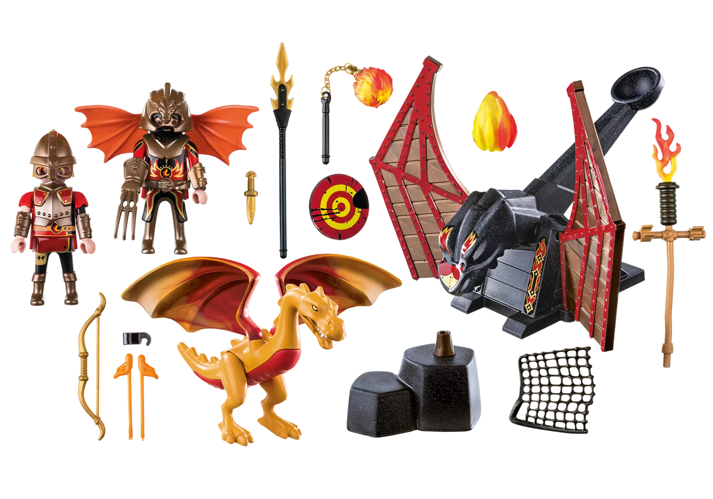 Playmobil 70226 Novelmore Burnham Raiders Kampftraining des Drachen - plegobil