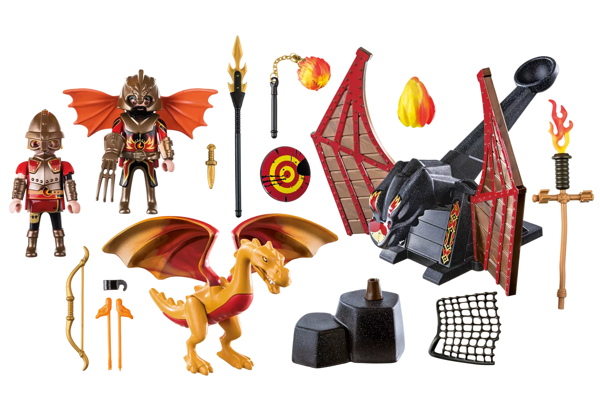 Playmobil 70226 Novelmore Burnham Raiders Kampftraining des Drachen - plegobil