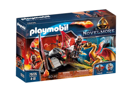 Playmobil 70226 Novelmore Burnham Raiders Kampftraining des Drachen - plegobil