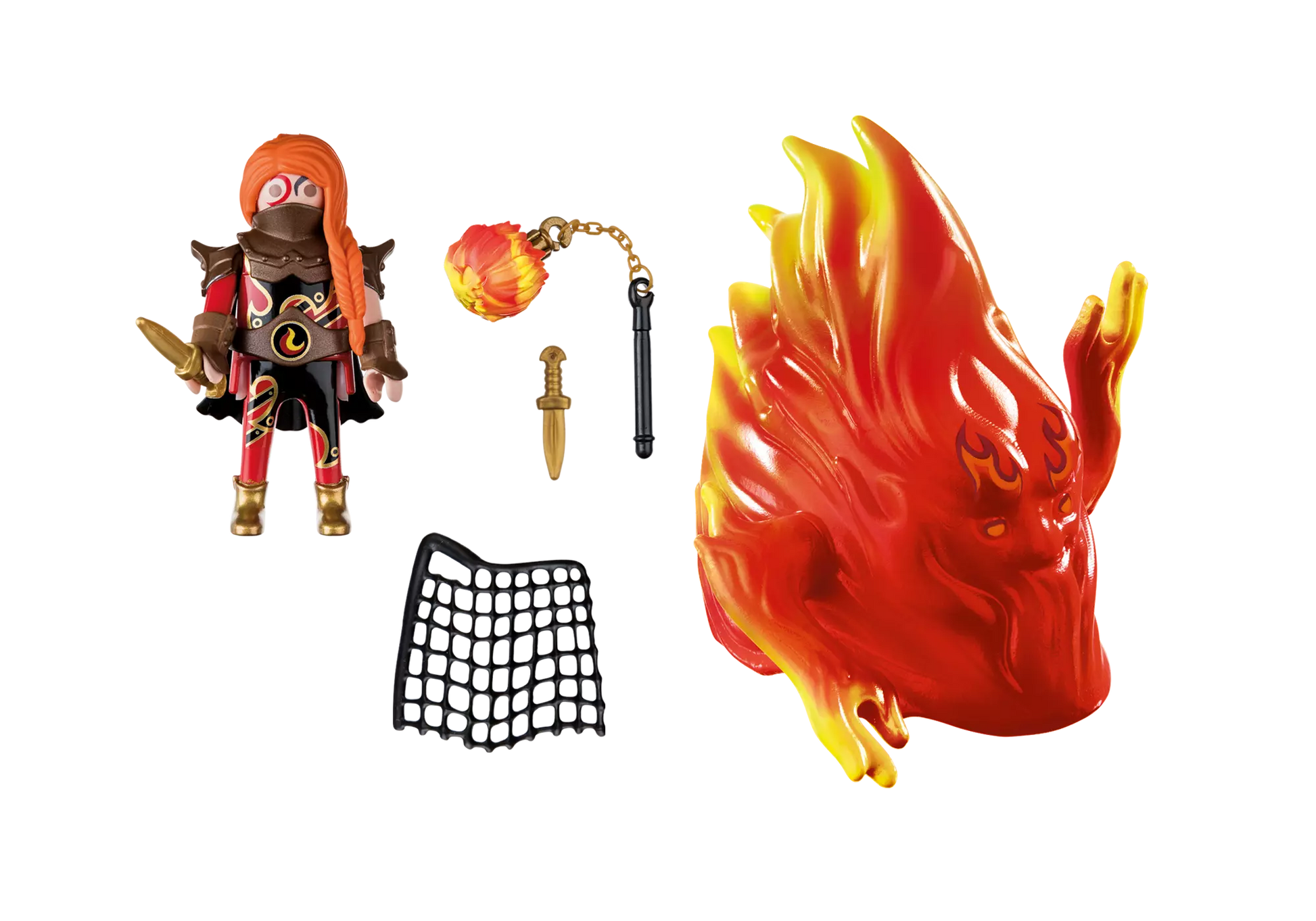 Playmobil 70227 Novelmore Burnham Raiders Feuergeist und die Hüterin des Feuers - plegobil