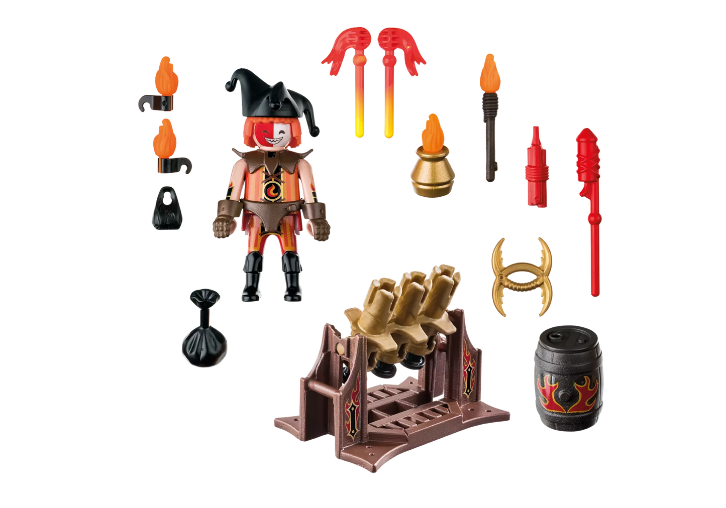 Playmobil 70228 Novelmore Feuerwerkskanonen und Feuermeister - plegobil