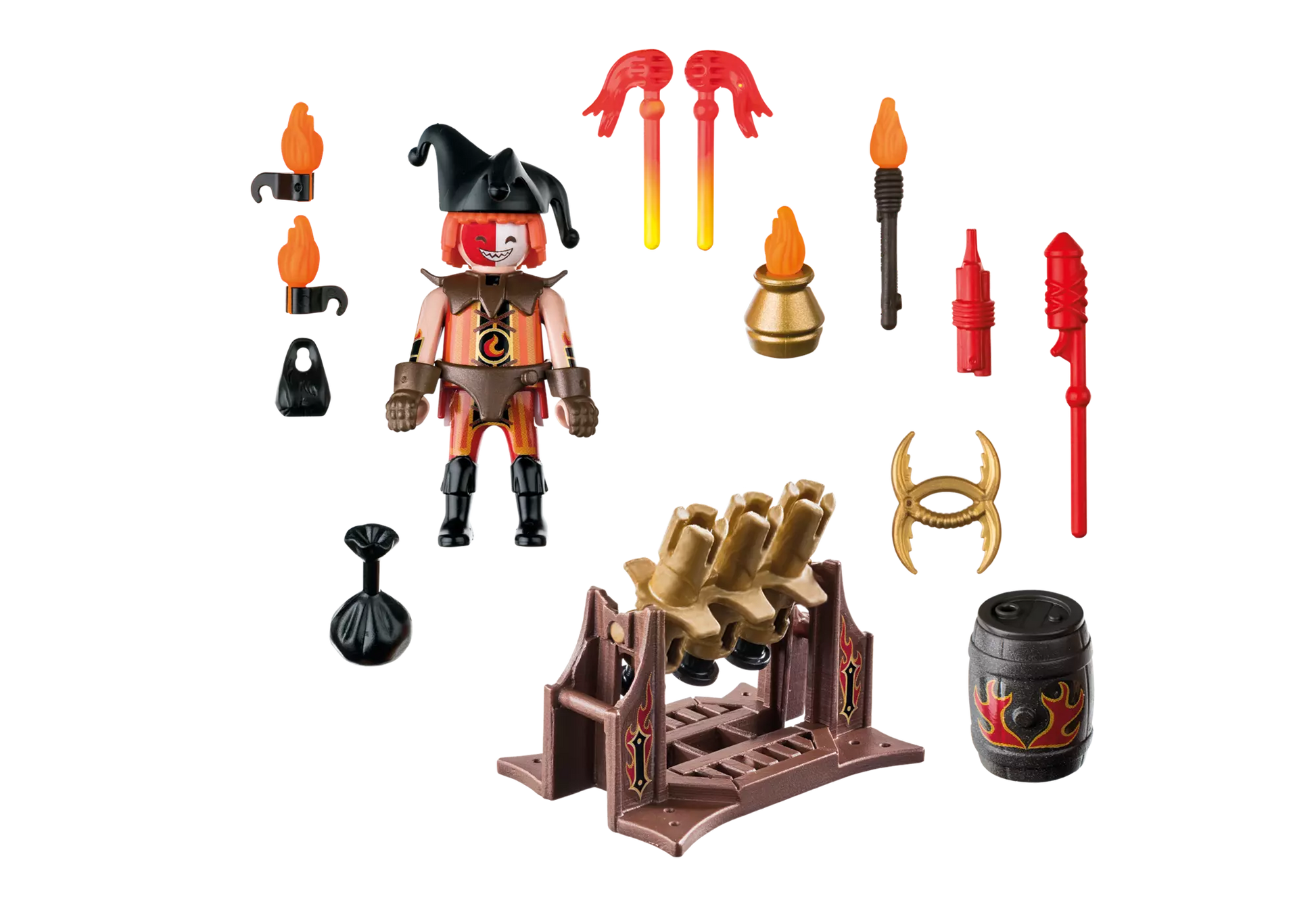 Playmobil 70228 Novelmore Feuerwerkskanonen und Feuermeister - plegobil