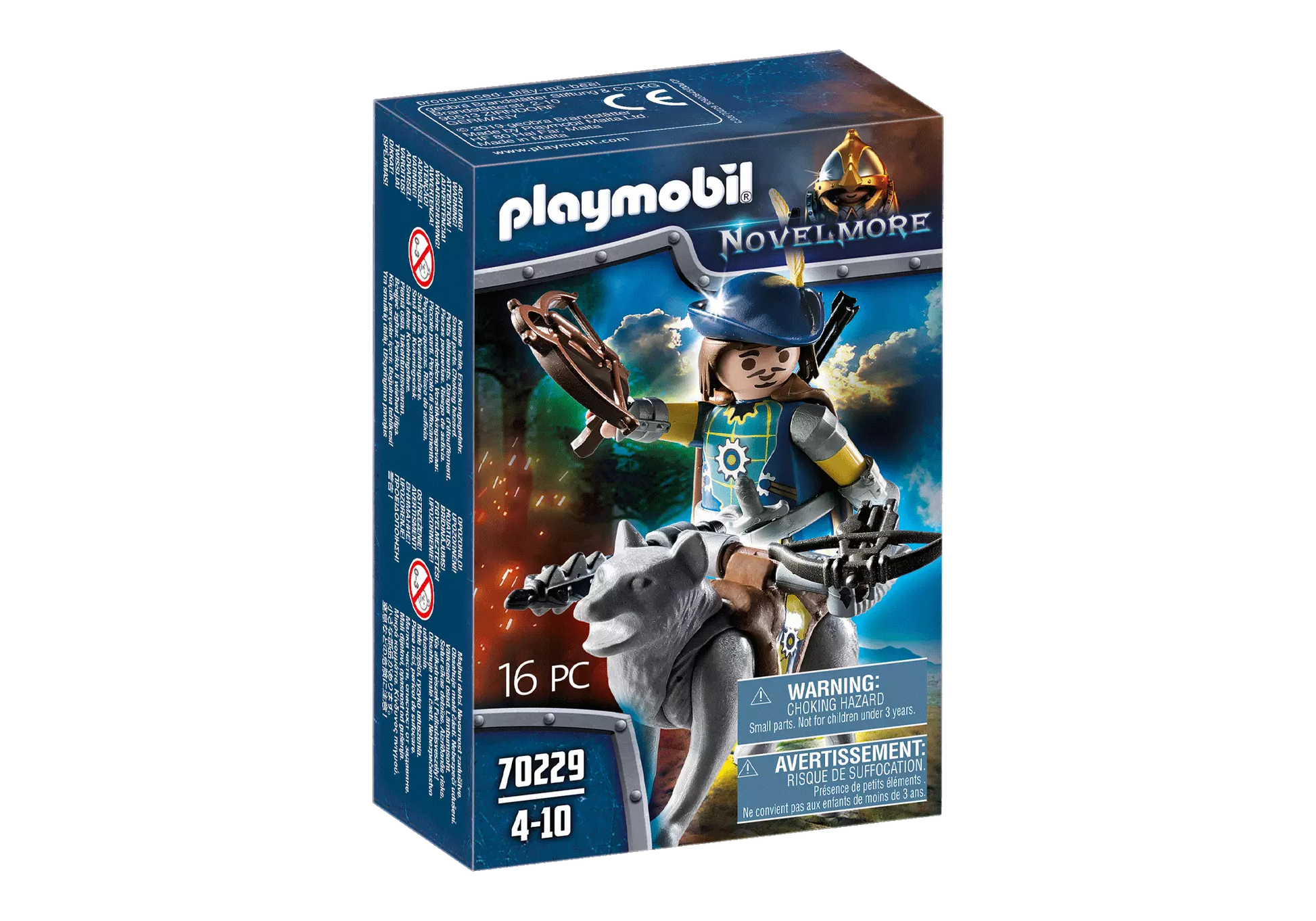 Playmobil 70229 Novelmore Armbrustschütze mit Wolf - plegobil