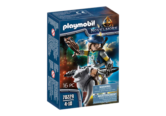 Playmobil 70229 Novelmore Armbrustschütze mit Wolf - plegobil