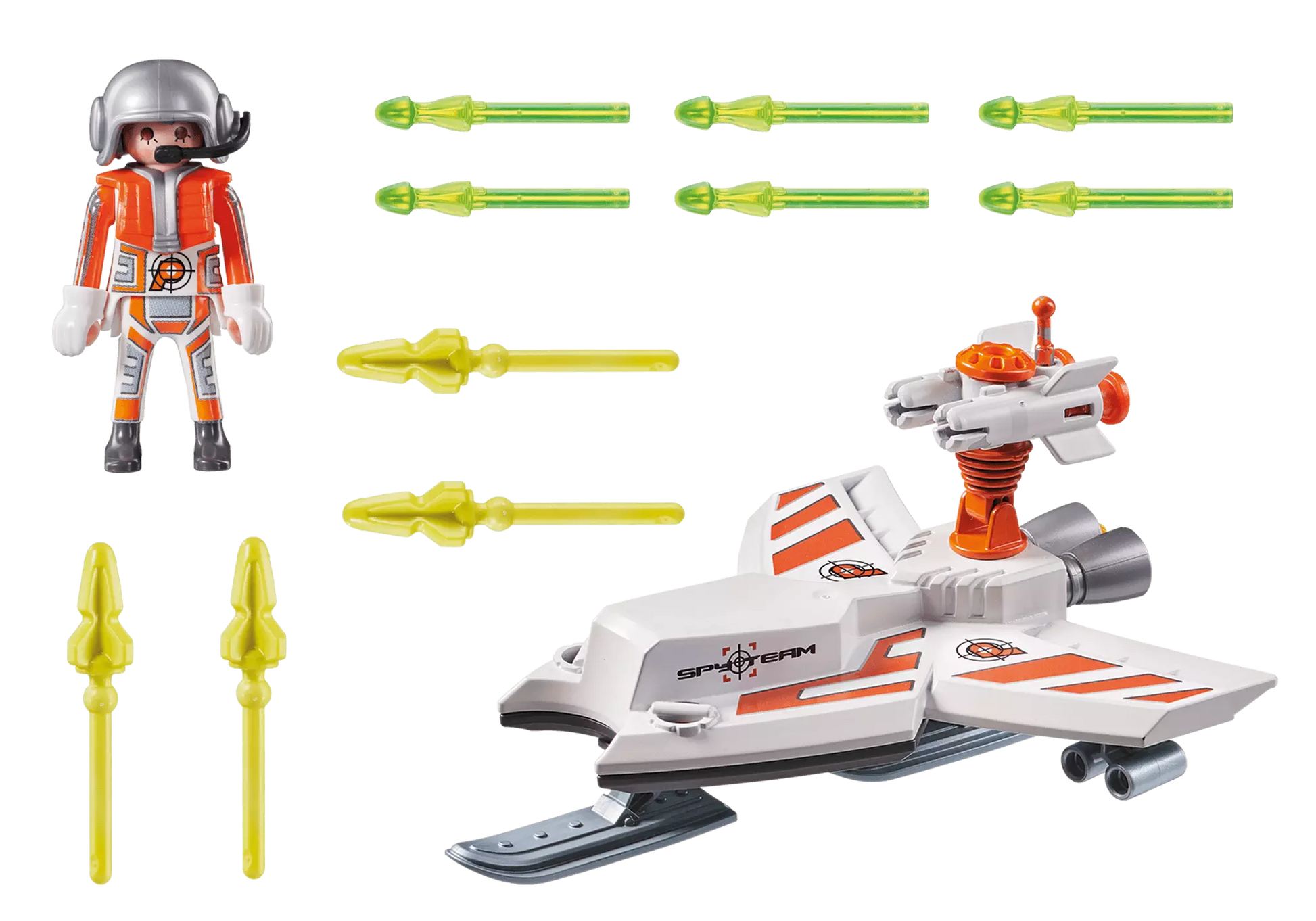 Playmobil 70234 Top Agents Spy Team Fluggleiter - plegobil