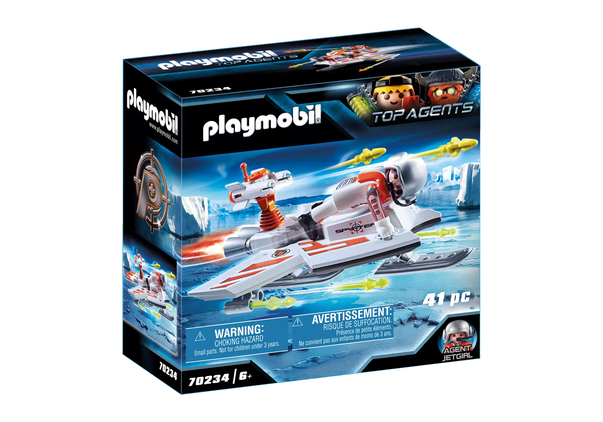 Playmobil 70234 Top Agents Spy Team Fluggleiter - plegobil