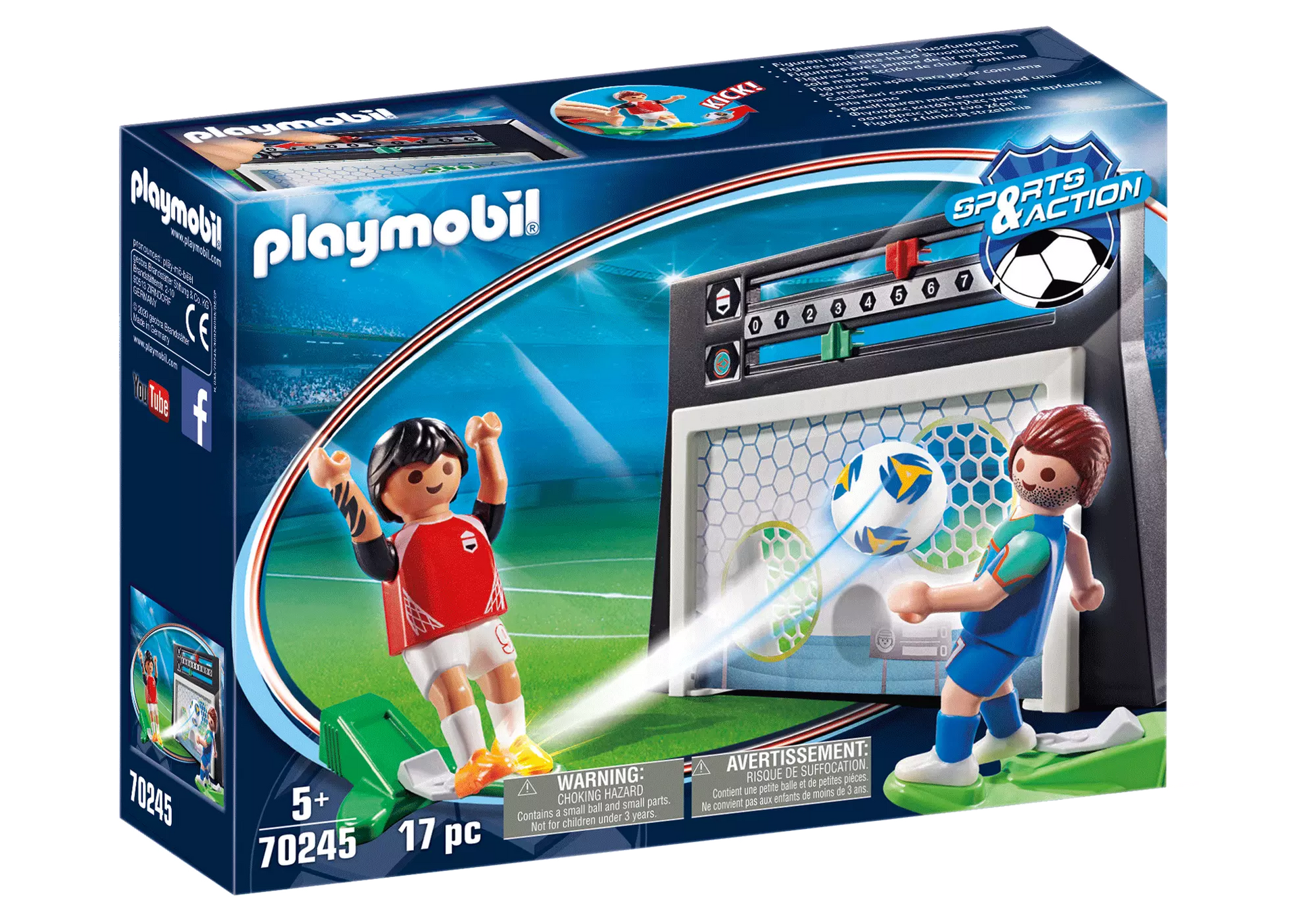 Playmobil 70245 Sports & Action Torwandschießen - plegobil