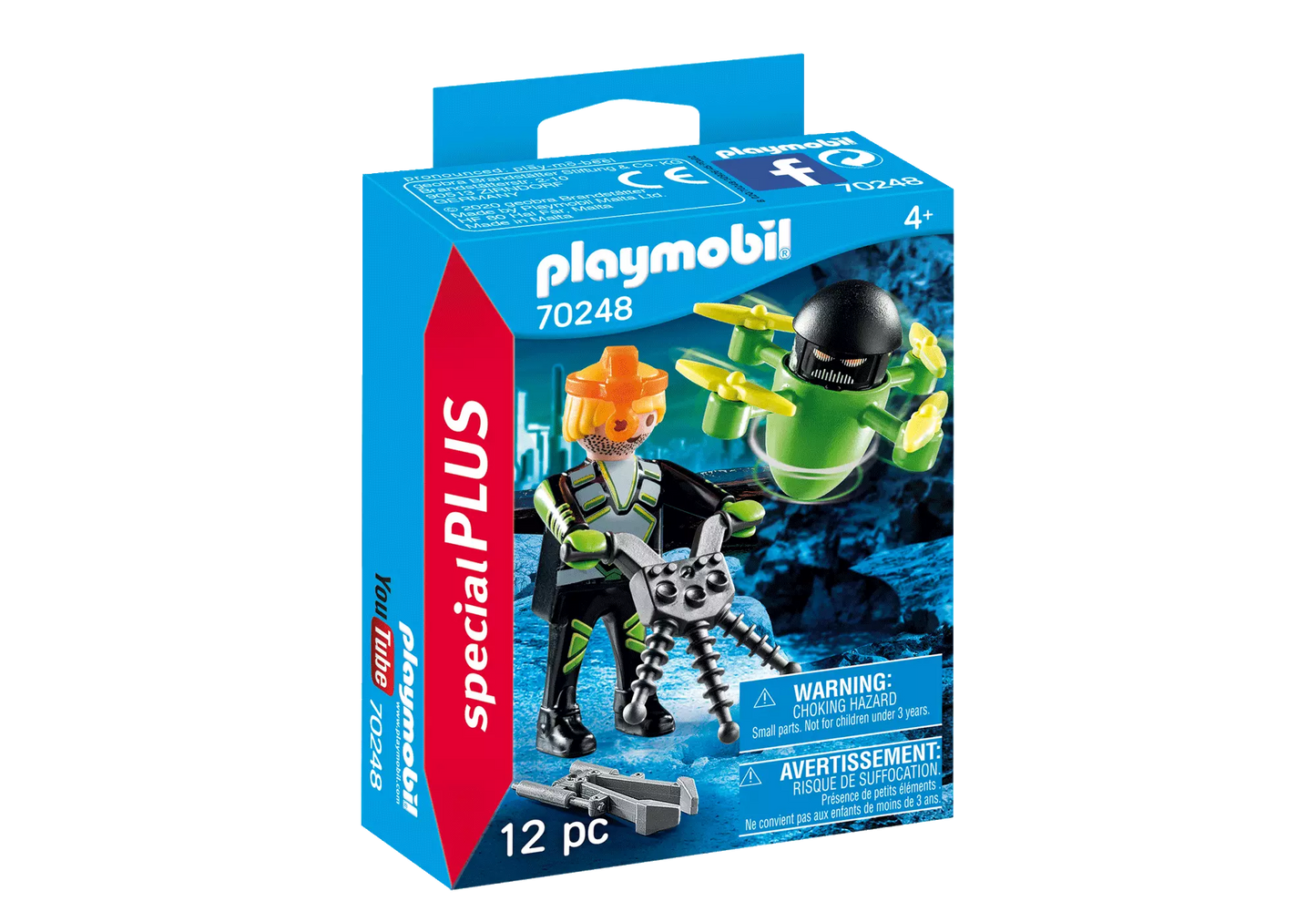 Playmobil 70248 Special Plus Agent mit Drohne - plegobil