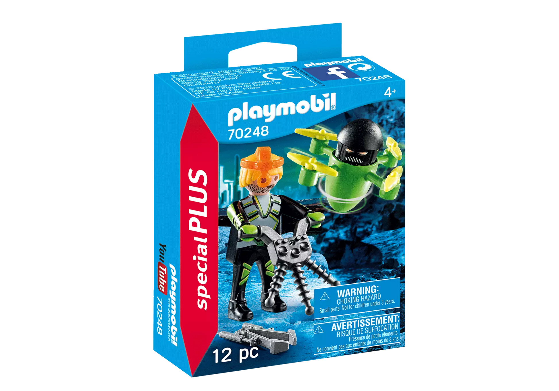 Playmobil 70248 Special Plus Agent mit Drohne - plegobil