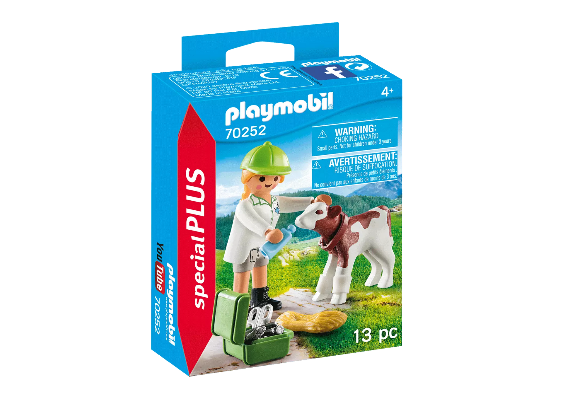 Playmobil 70252 Special Plus Tierärztin mit Kälbchen - plegobil