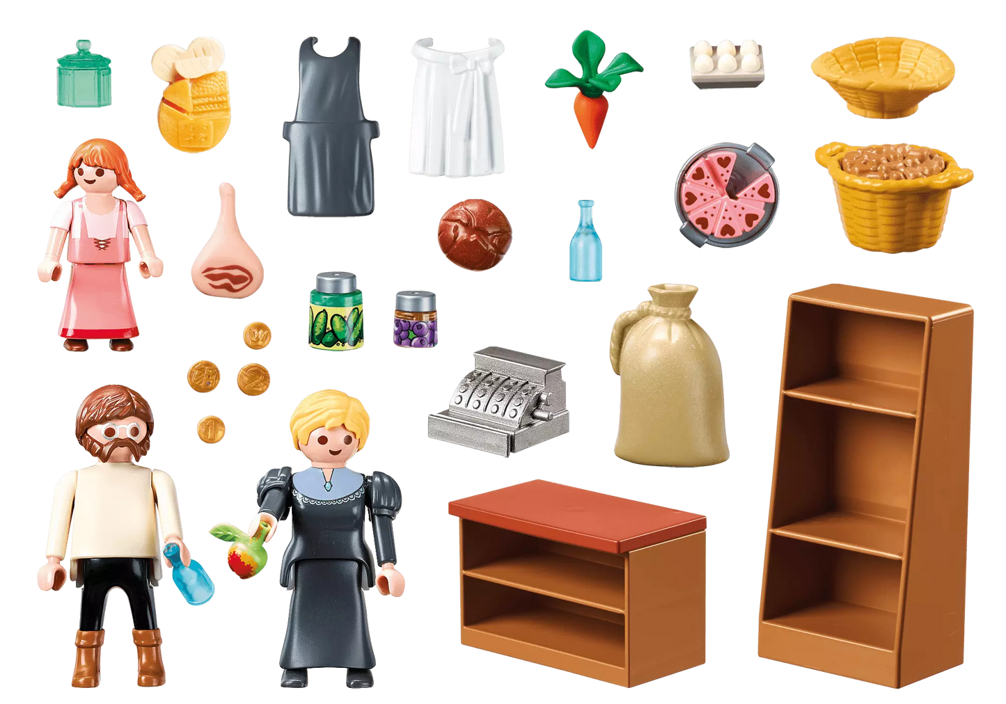 Playmobil 70257 Heidi Dorfladen der Familie Keller - plegobil
