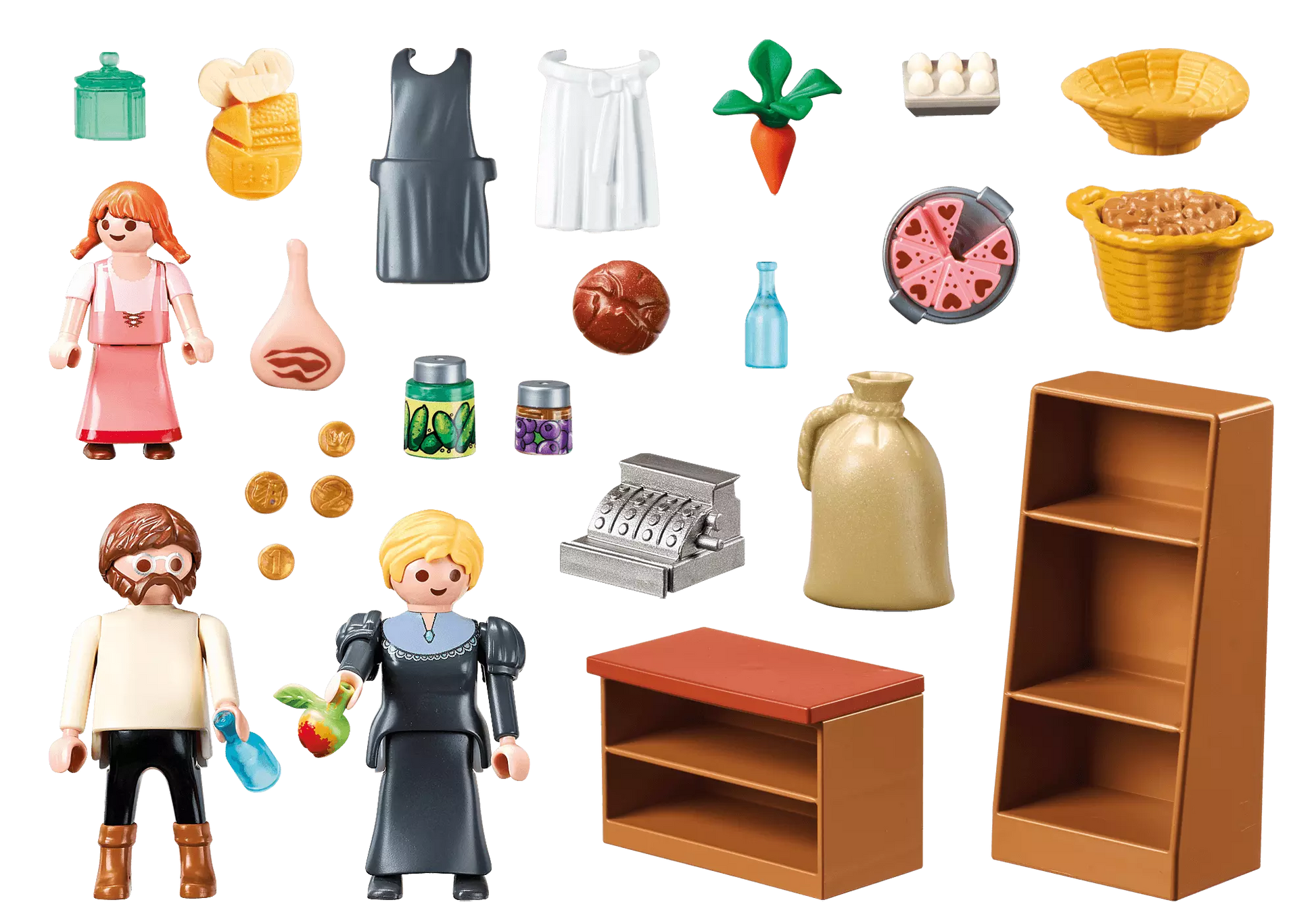 Playmobil 70257 Heidi Dorfladen der Familie Keller - plegobil
