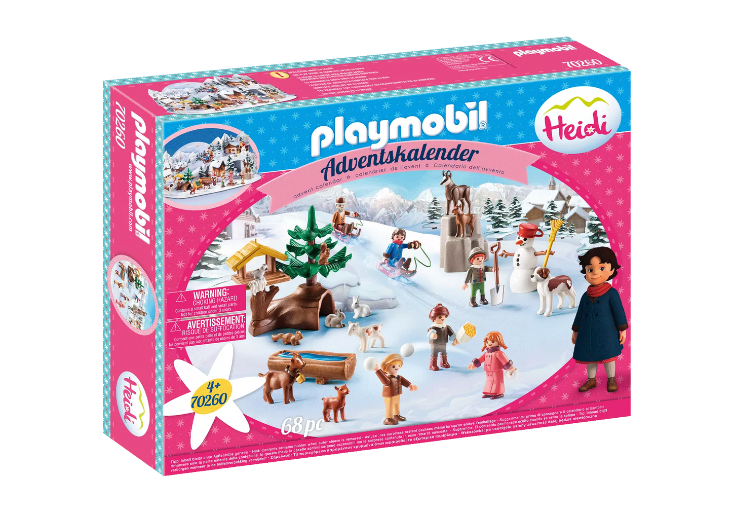 Playmobil 70260 Heidi Adventskalender Heidis Winterwelt - plegobil