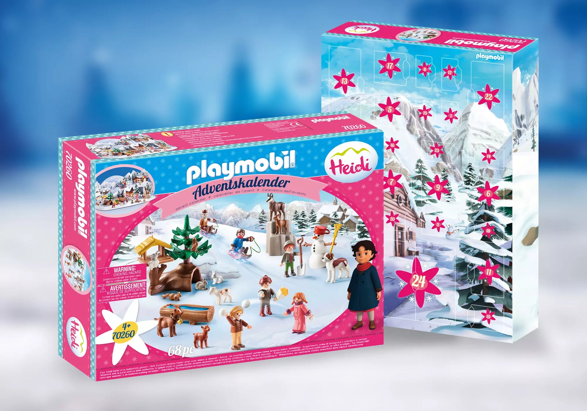 Playmobil 70260 Heidi Adventskalender Heidis Winterwelt - plegobil