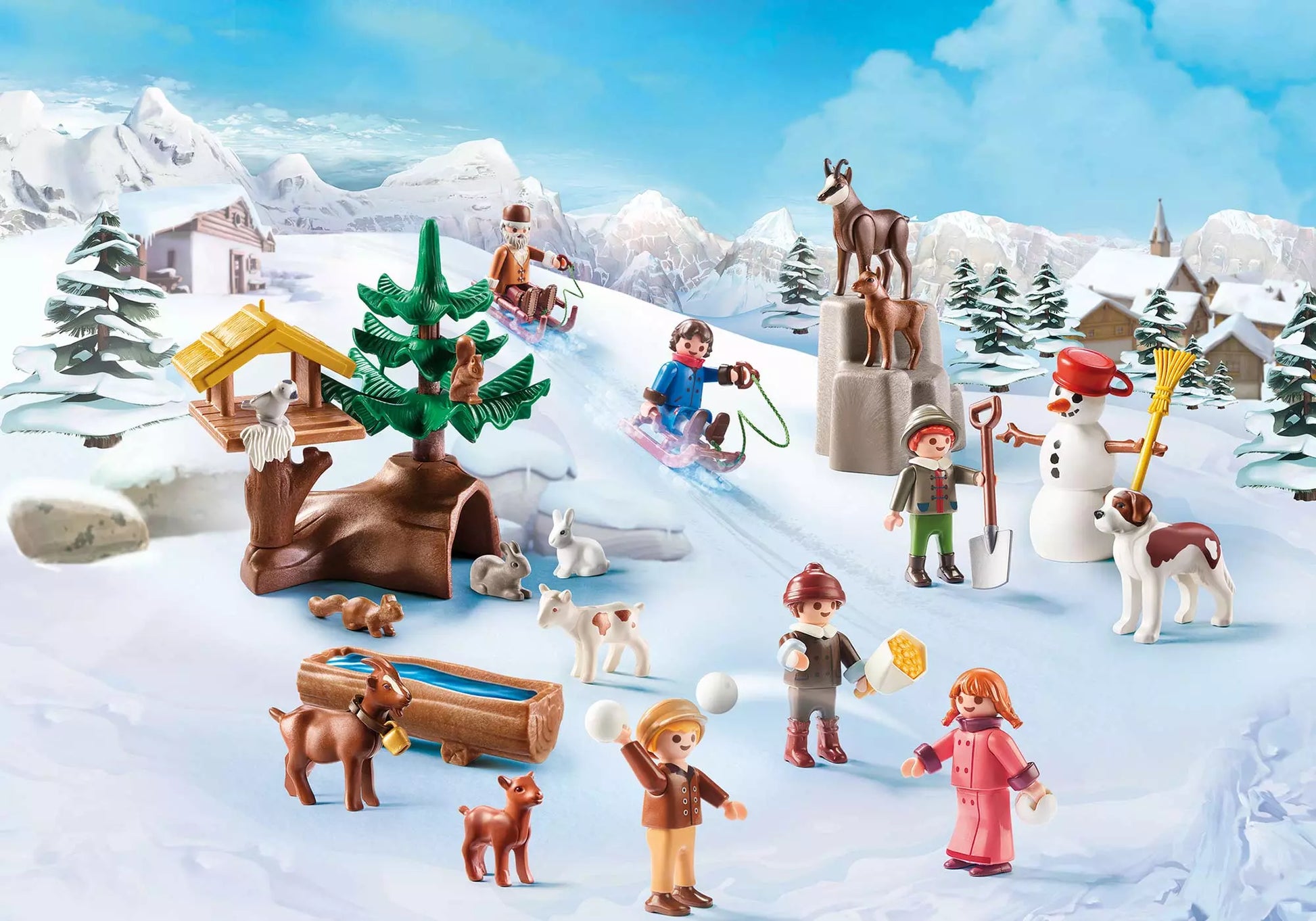 Playmobil 70260 Heidi Adventskalender Heidis Winterwelt - plegobil