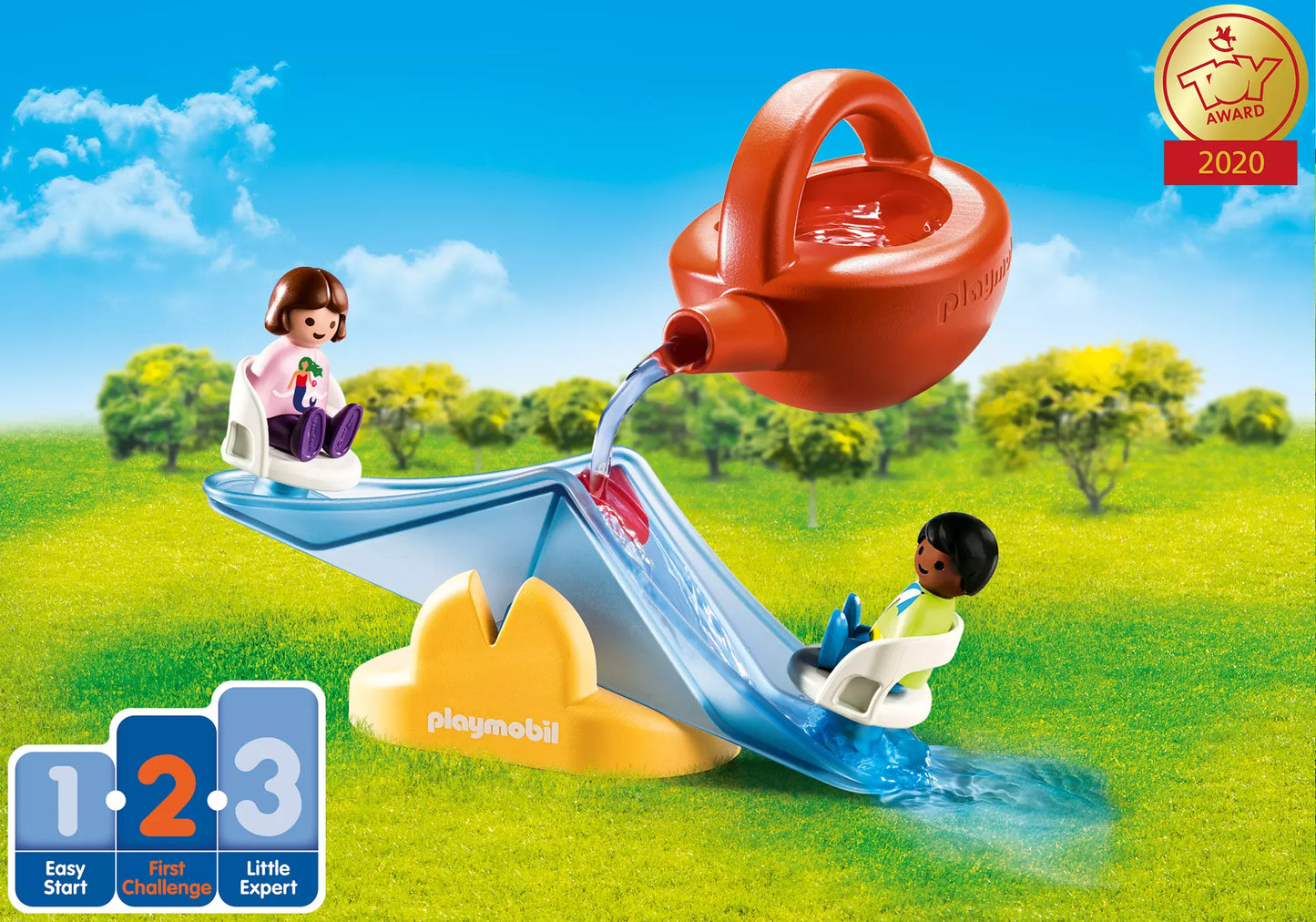 Playmobil 70269 1-2-3 Wasserwippe mit Gießkanne - plegobil