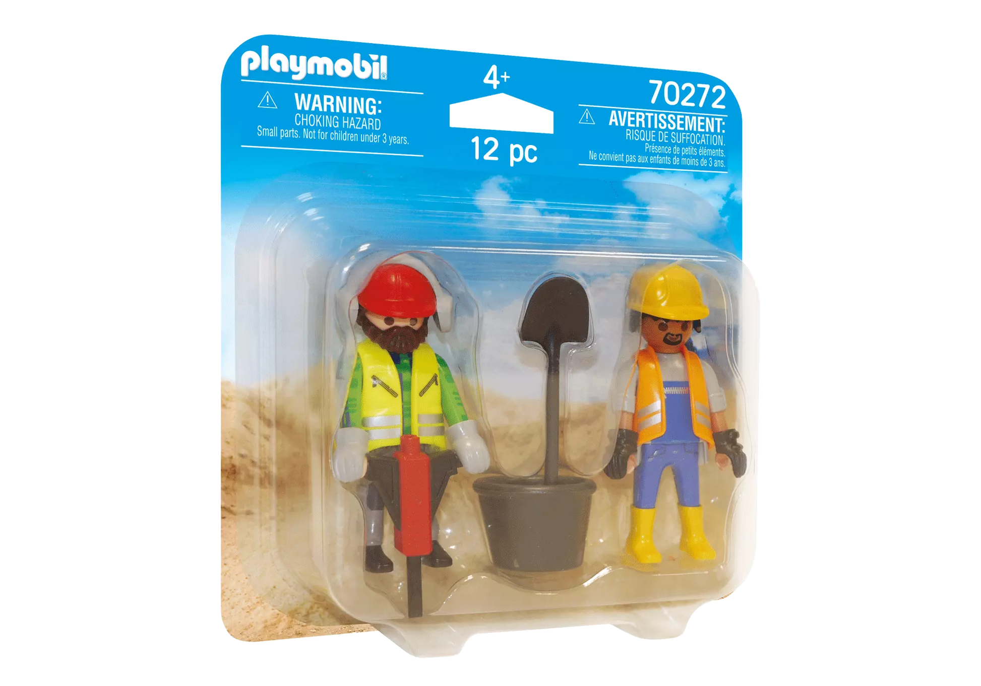 Playmobil 70272 City Action DuoPack Zwei Bauarbeiter - plegobil
