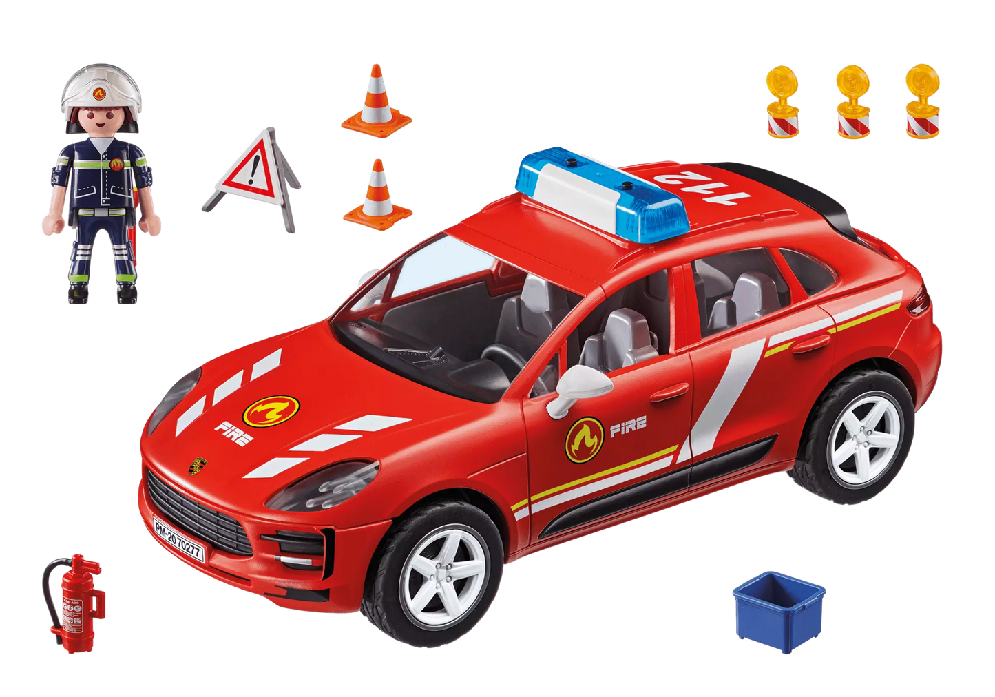 Playmobil 70277 Porsche Macan S Feuerwehr - plegobil