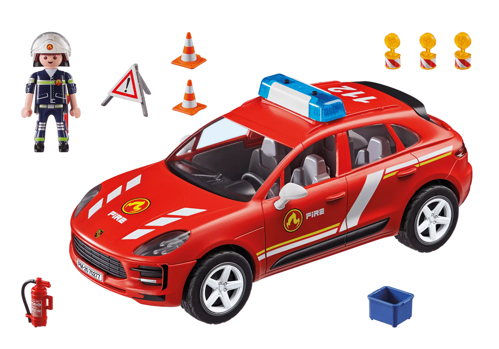 Playmobil 70277 Porsche Macan S Feuerwehr - plegobil