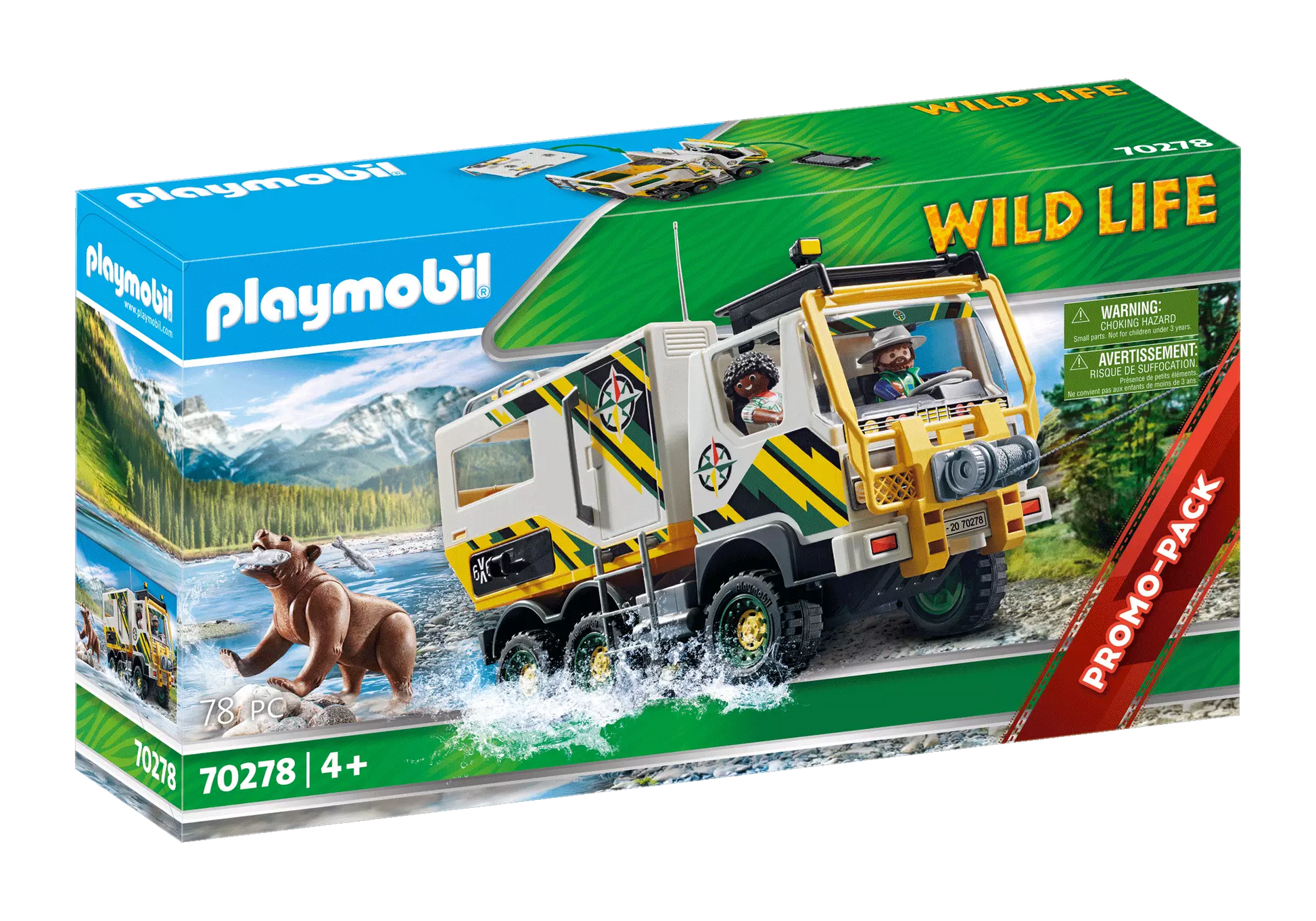 Playmobil 70278 Wild Life Promo Pack Expeditionstruck - plegobil