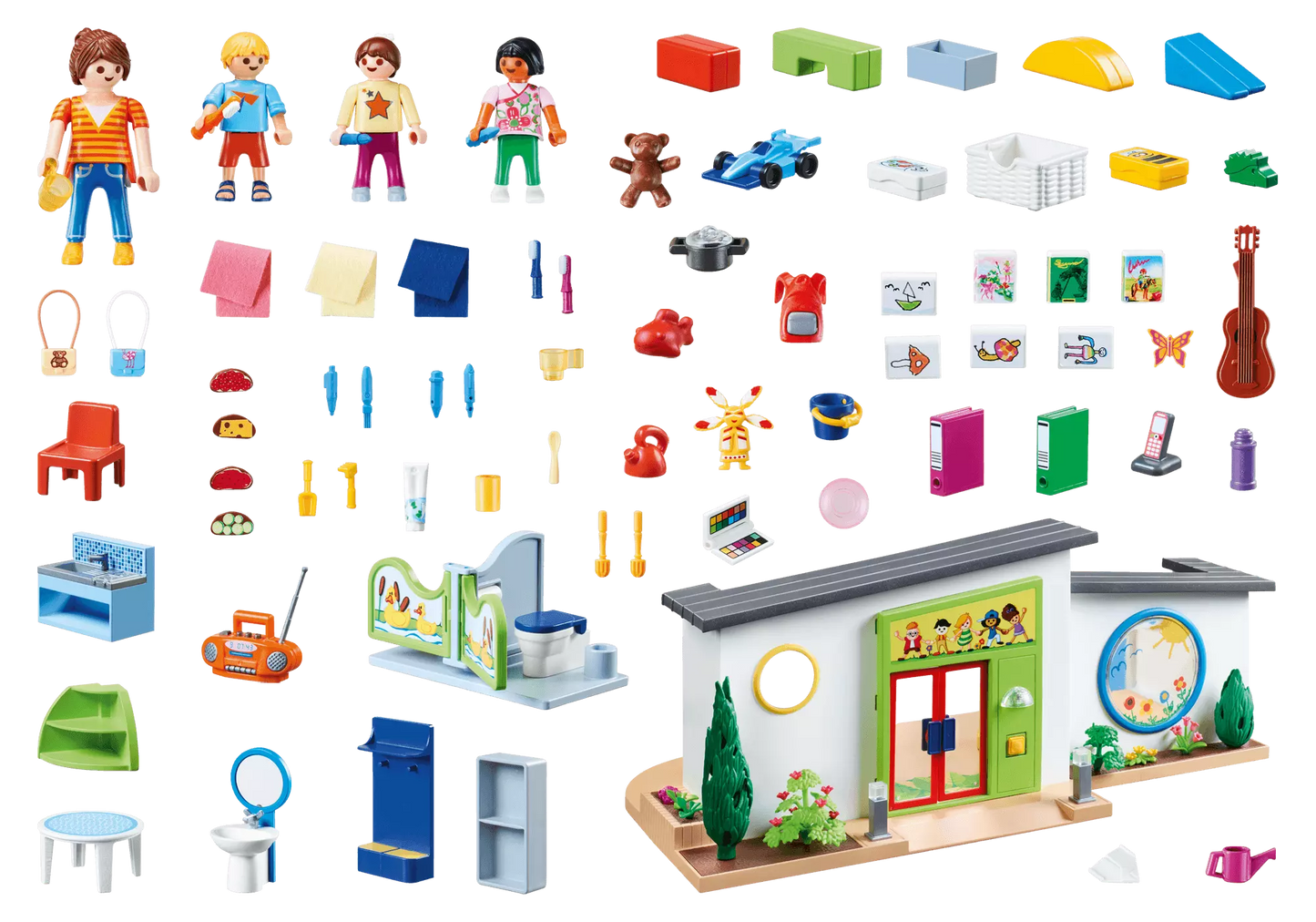 Playmobil 70280 City Life KiTa Regenbogen - plegobil