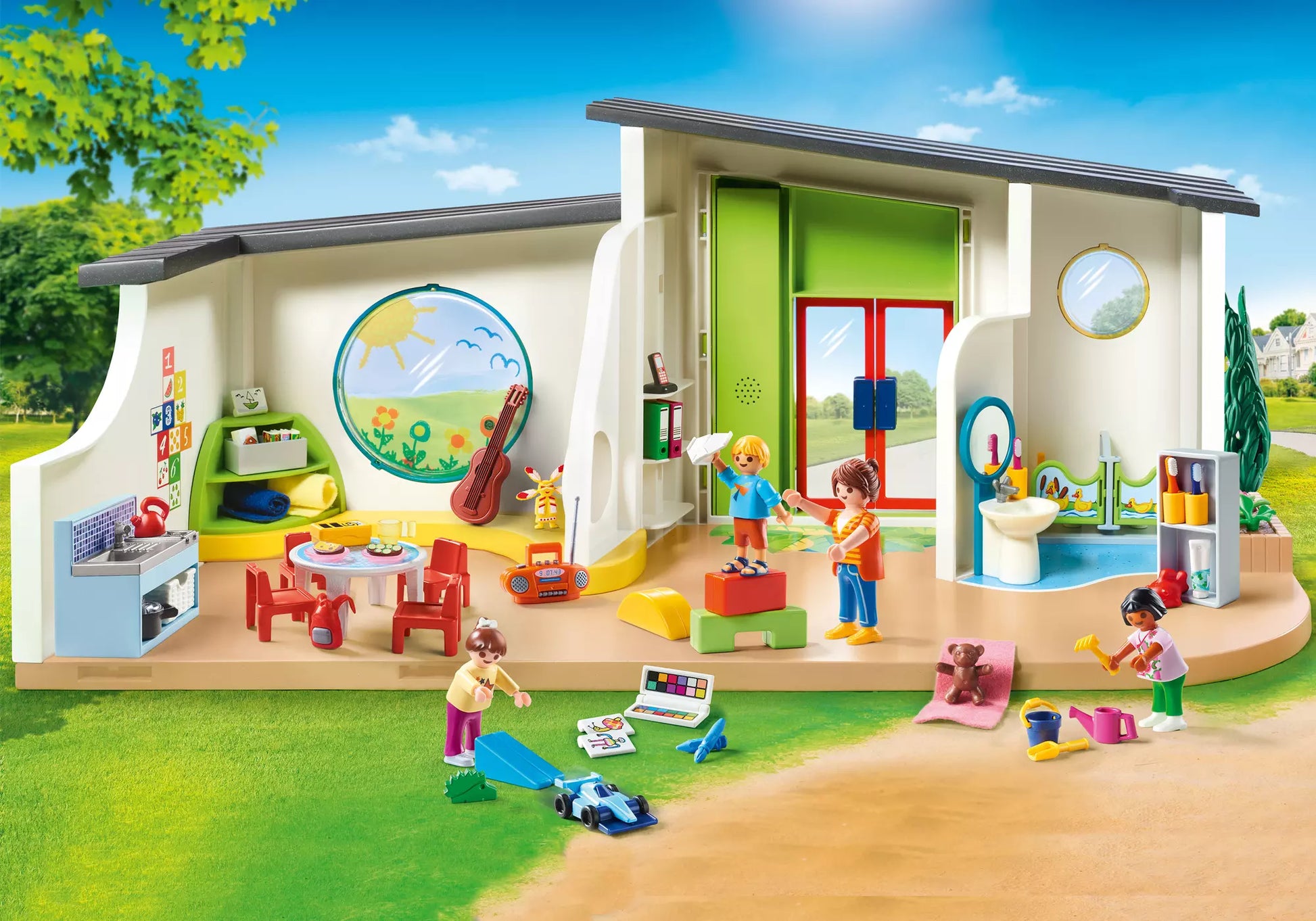 Playmobil 70280 City Life KiTa Regenbogen - plegobil