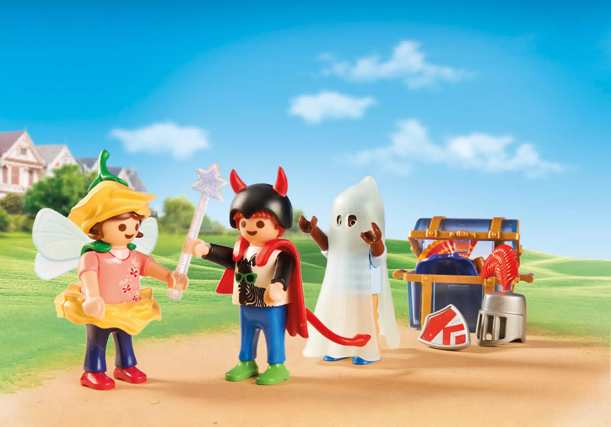 Playmobil 70283 City Life Kinder mit Verkleidungskiste - plegobil