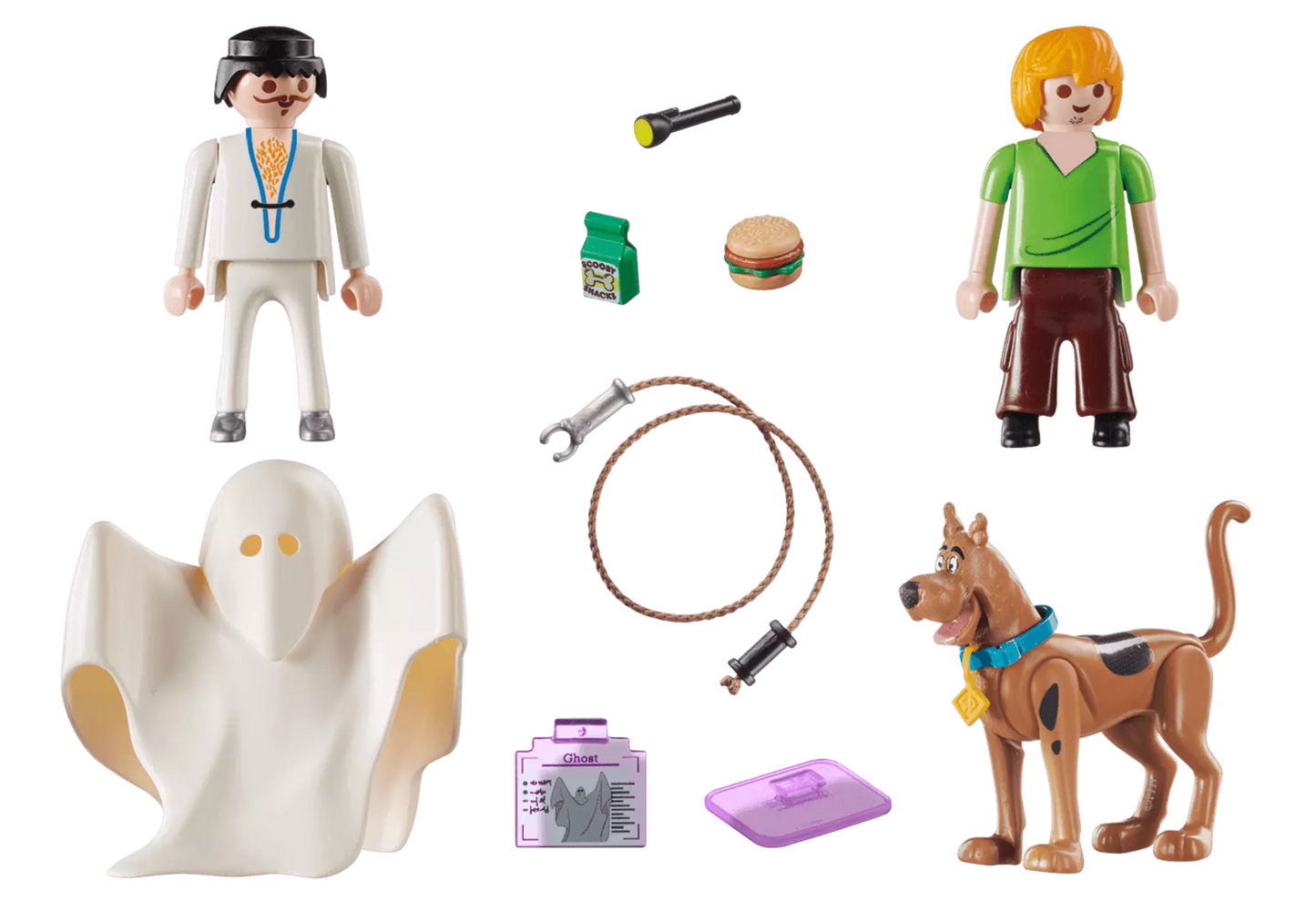 Playmobil 70287 Scooby-Doo! Scooby und Shaggy mit Geist - plegobil