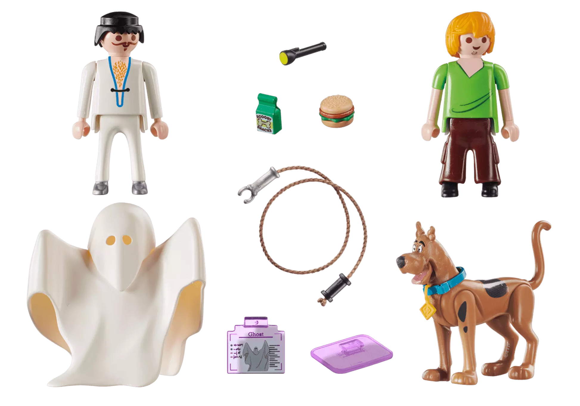 Playmobil 70287 Scooby-Doo! Scooby und Shaggy mit Geist - plegobil