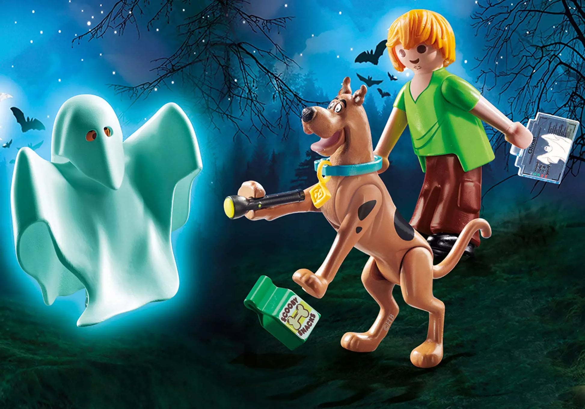 Playmobil 70287 Scooby-Doo! Scooby und Shaggy mit Geist - plegobil