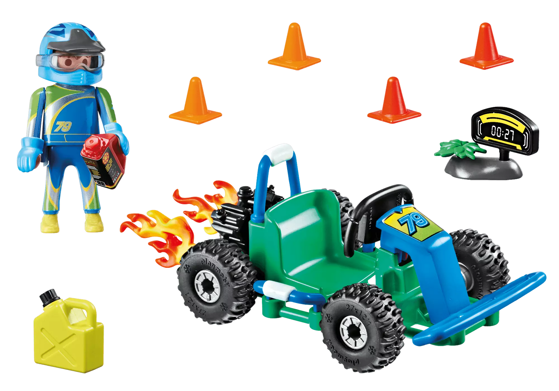 Playmobil 70292 City Life Geschenkset Go Kart Rennen - plegobil