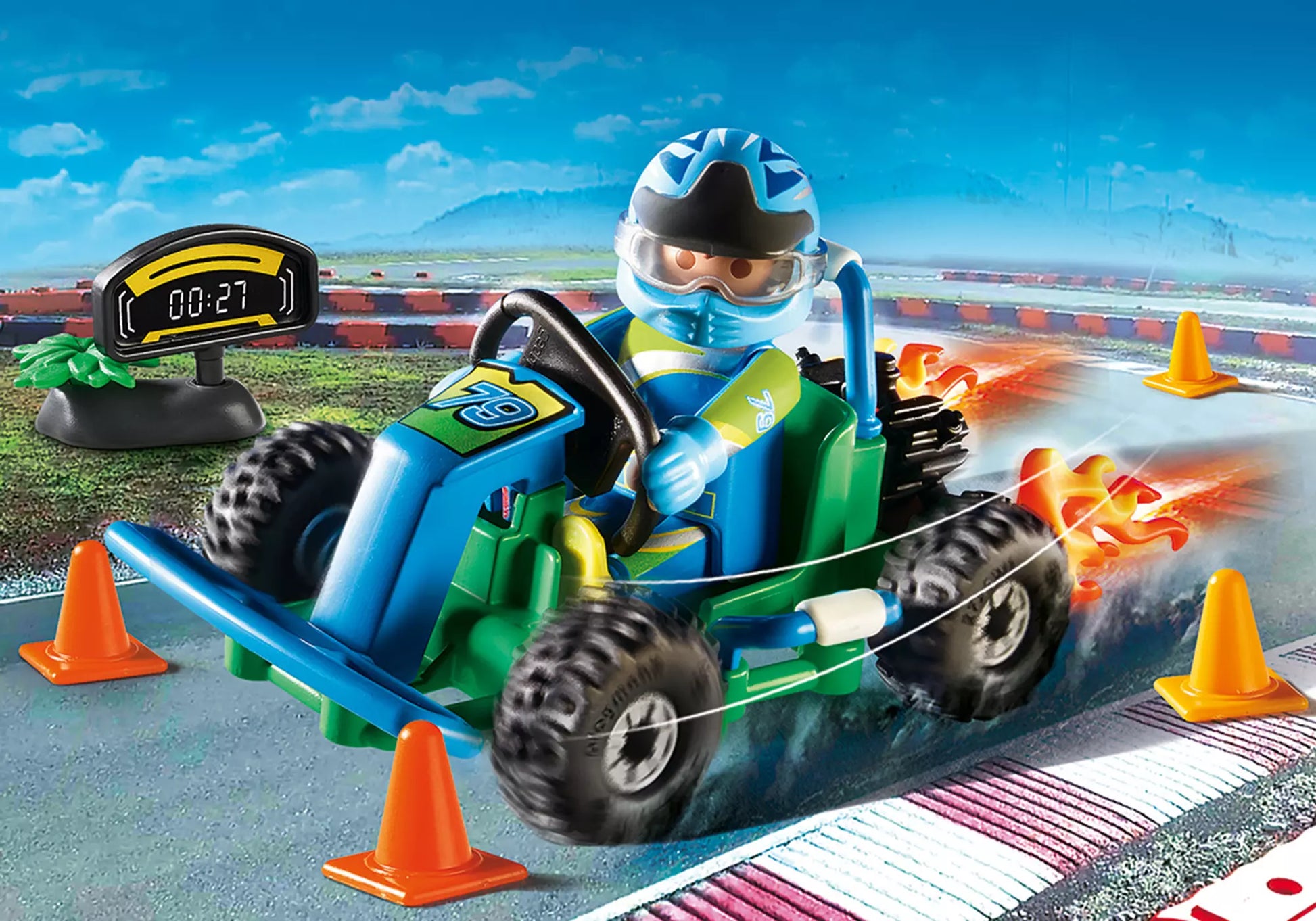 Playmobil 70292 City Life Geschenkset Go Kart Rennen - plegobil