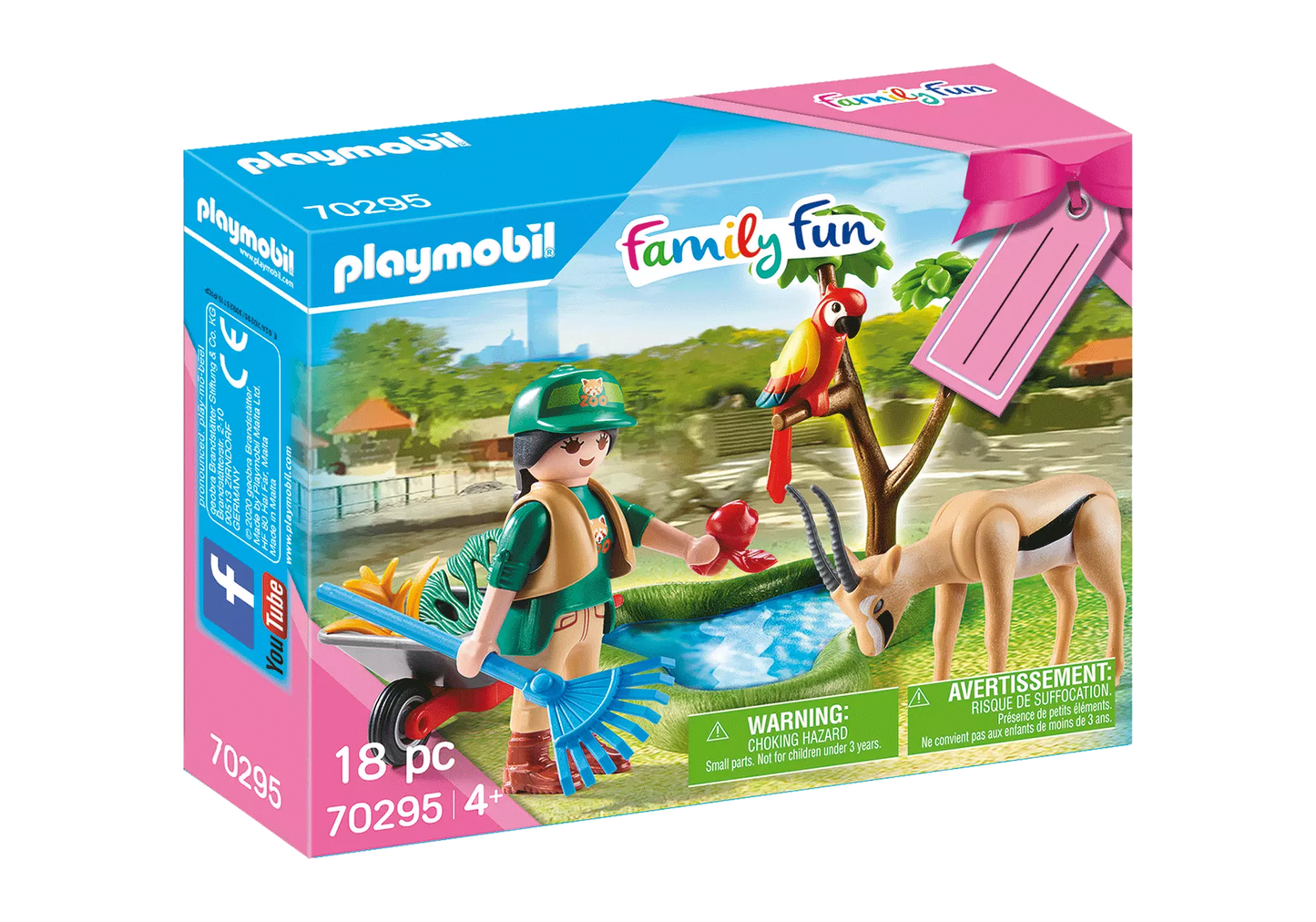 Playmobil 70295 Family Fun Geschenkset Zoo - plegobil