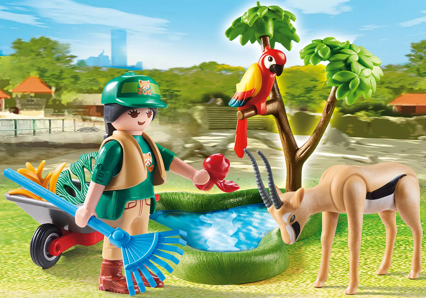 Playmobil 70295 Family Fun Geschenkset Zoo - plegobil